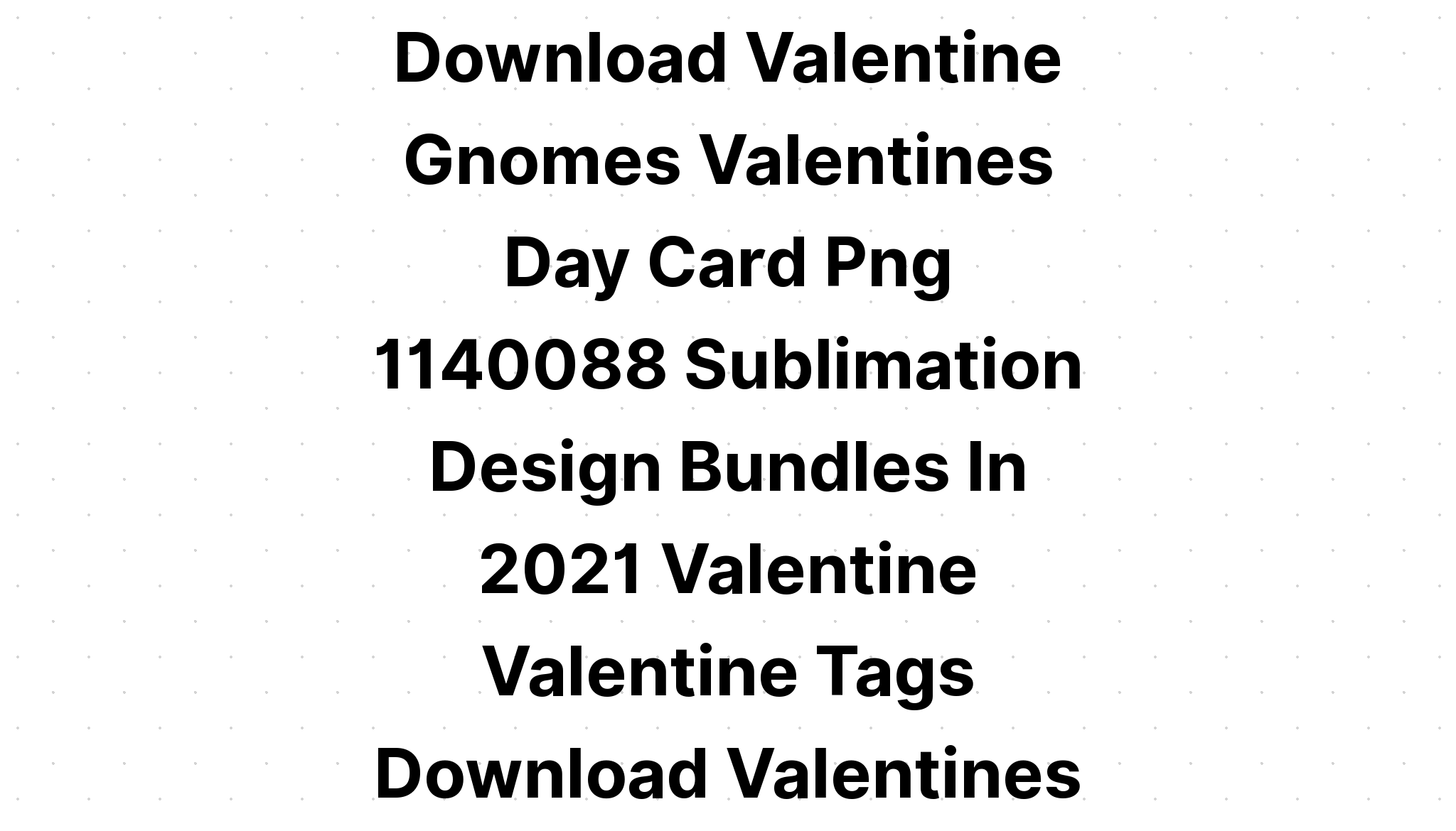 Download Valentine's Day Gnomes Clipart Bundle SVG File